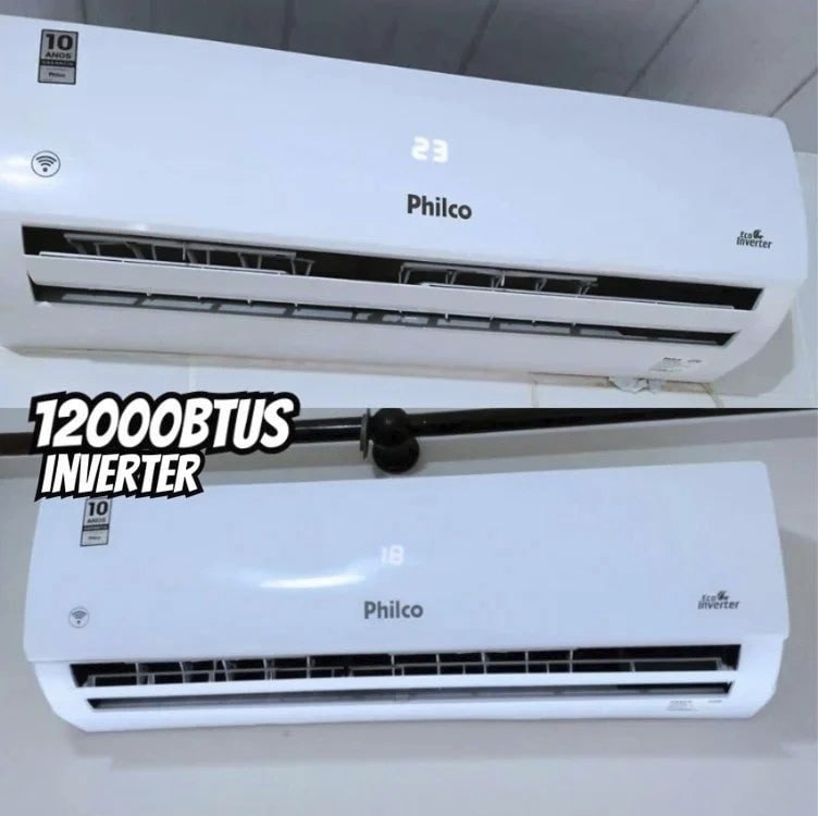 Ar Condicionado Split Inverter Philco 12000 Btus Frio 220v Branco 220v