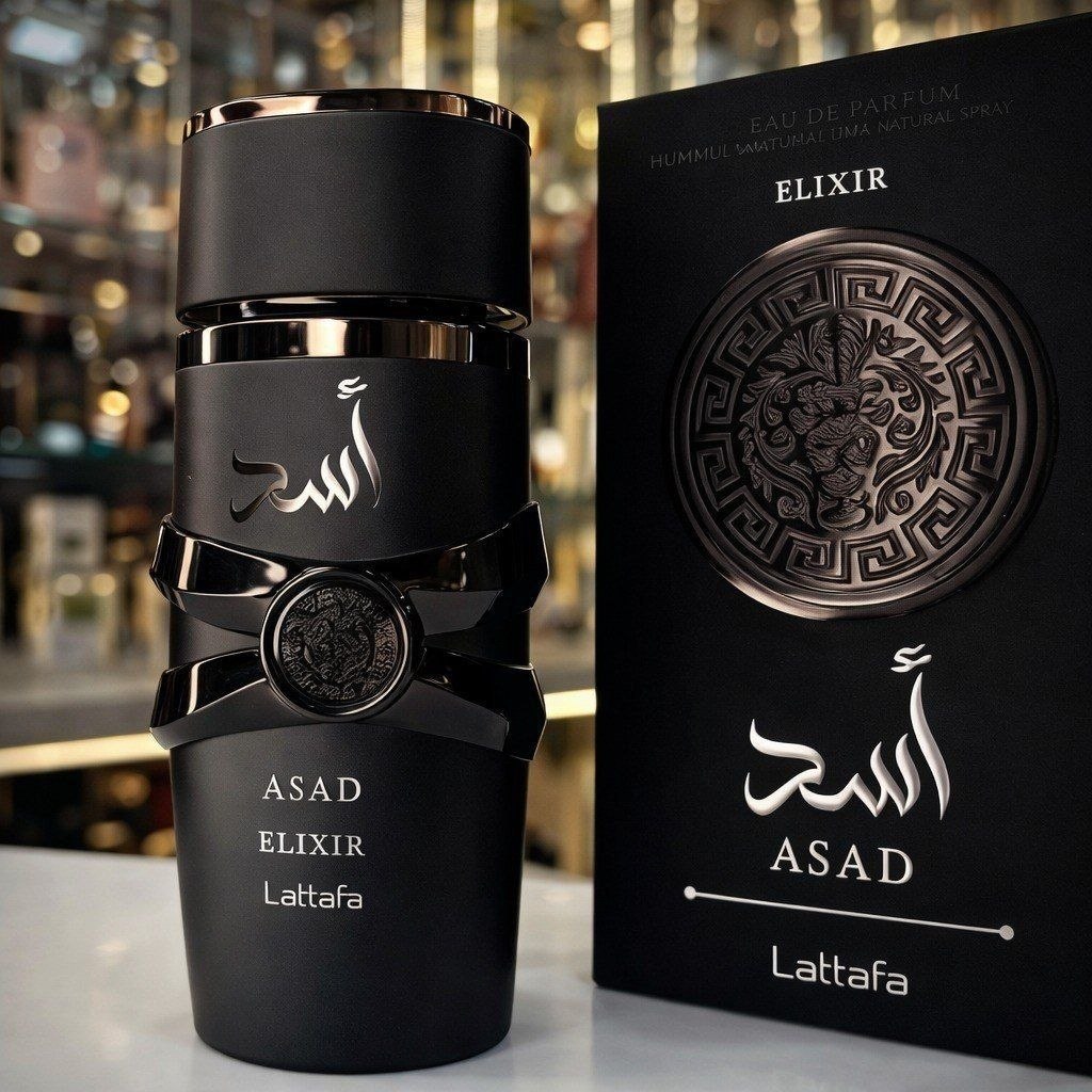 Perfume Asad Elixir 100ml Eau De Parfum Original Edp Lançamento 2026 Original C/ Nf