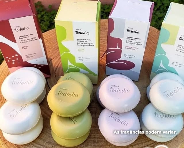 Kit 4 Caixa Sabonete Natura Todo Dia 5 Unidades cada