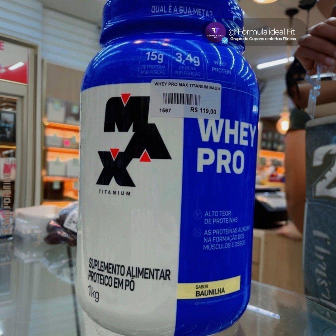 Whey Pro Max Titanium 1kg
