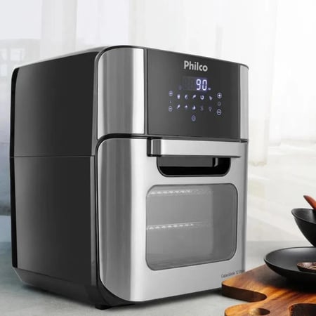 Fritadeira Air Fryer Oven Pfr2200 4 Em 1 12l 1800w Philco