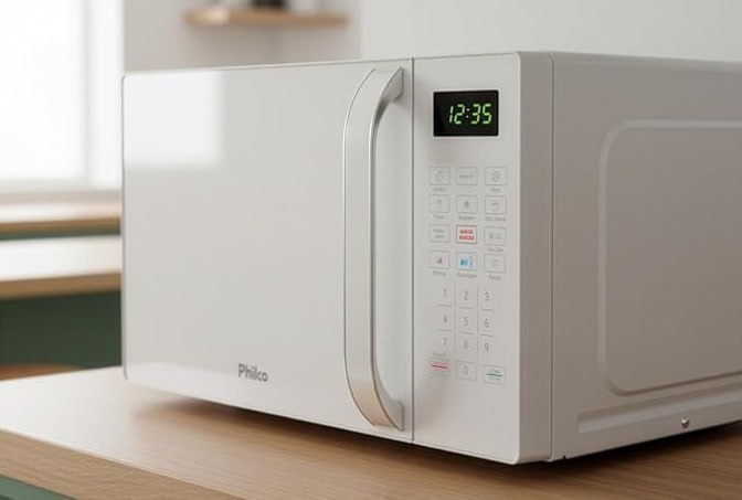 Micro-ondas Philco 20l Branco Pmo23b 110v 110v