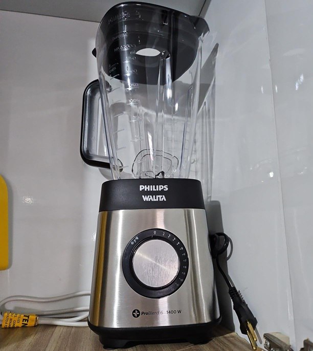 Liquidificador Philips Walita 3L Série 5000 Jarra Inquebrável 12 Velocidades 6 lâminas 140...