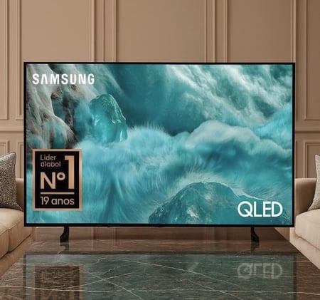 Smart Tv Qn75q7faagxzd Vision Ai 75 Qled 4k Preto Samsung