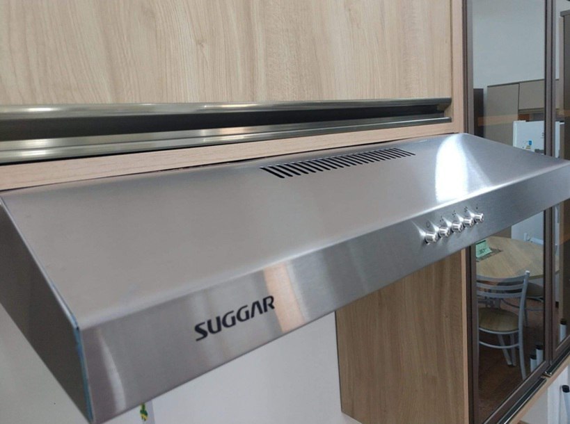 DPS161PRDepurador E Exaustor De Ar Suggar Slim 60cm 3 Velocidades Inox - 110v