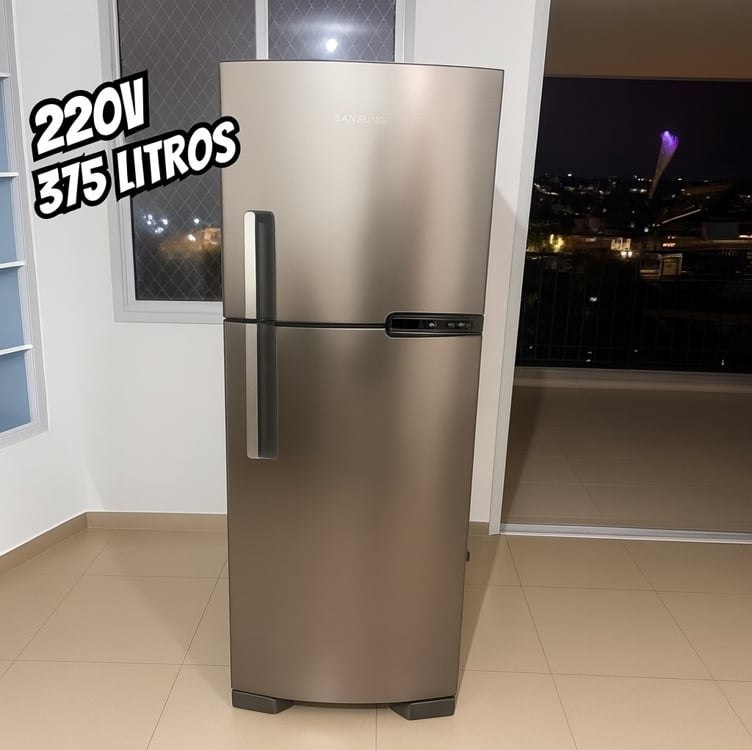 Geladeira Brastemp Frost Free Duplex 375 Litros com Compartimento Extrafrio - BRM44HK 220v