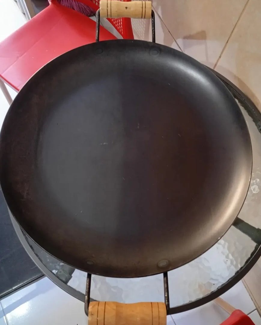 Disco De Arado 57cm C/alça Arredondada Grande Aço Reforçado