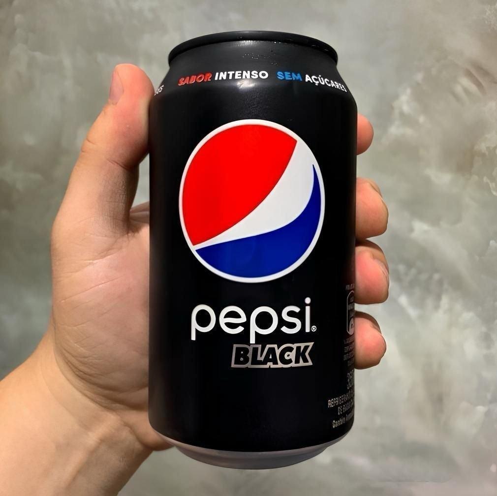 Refrigerante Pepsi Zero BLACK, Lata 350Ml Pack (12 Unidades)