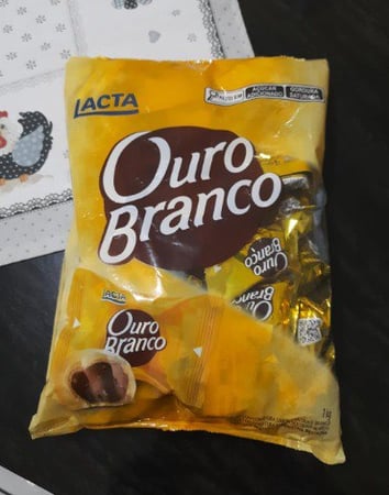 Chocolate Ouro Branco Pacote 1Kg