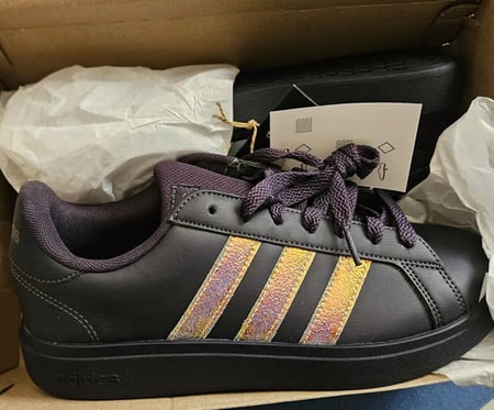 Tênis Adidas Grand Court Base 2.0 Lifestyle Roxo Feminino - Num. 34 ao 40