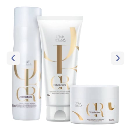 Kit Wella Professionals Oil Reflections Tratamento (3 Produtos)