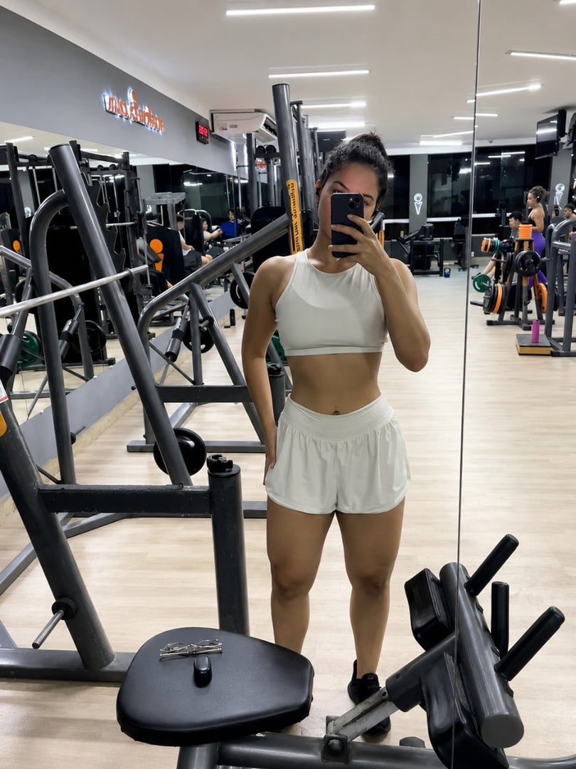 Conjunto Fitness Top + Short Corrida