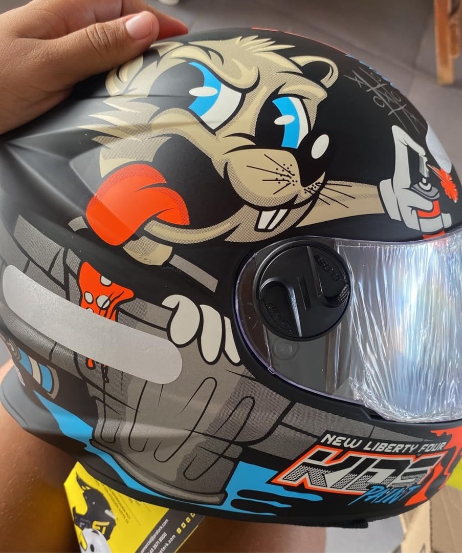 Capacete Infantil Liberty Four Kids Paint - Tam. 54