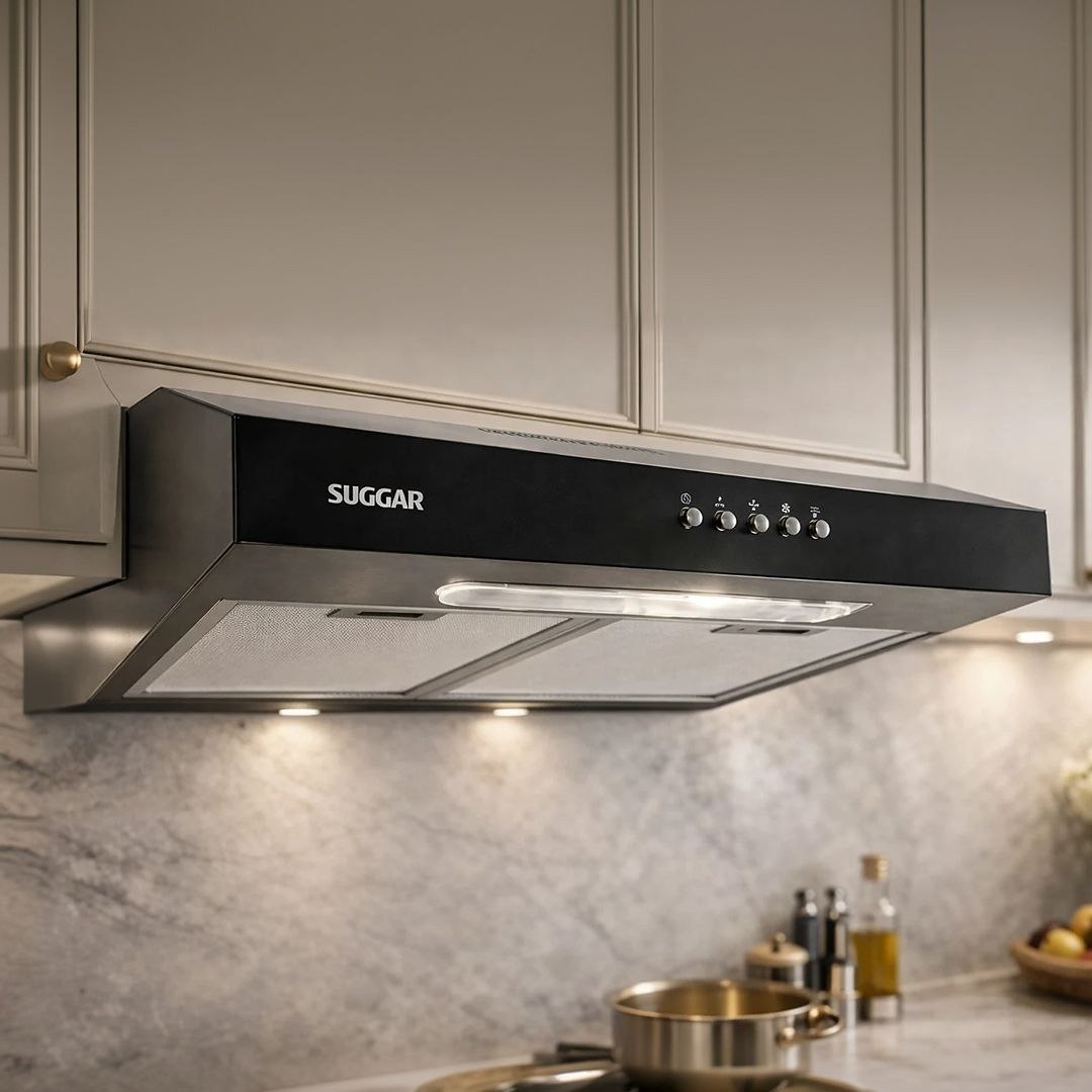 SUGGAR DEPURADOR DE AR SLIM 60CM 3 VEL. PRETO 220V DPS162PT