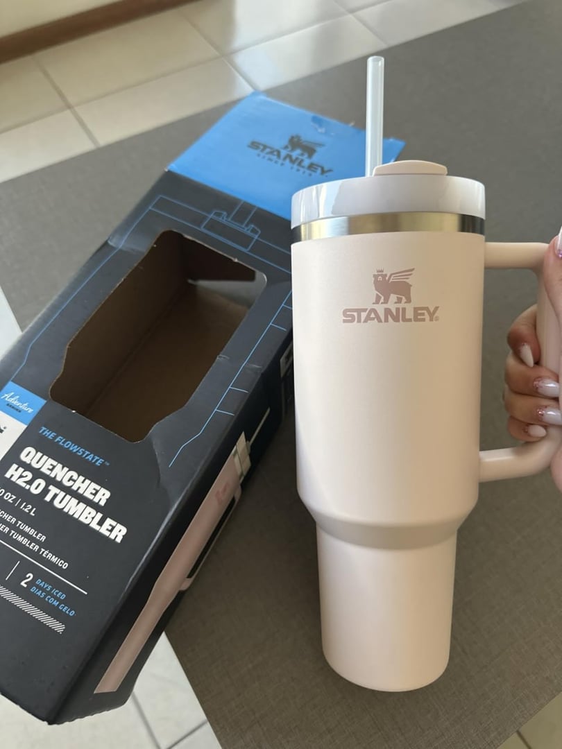 Stanley - Quencher H2.0 FlowState 1,18L - Copo de aço inoxidável com isolamento a vácuo...