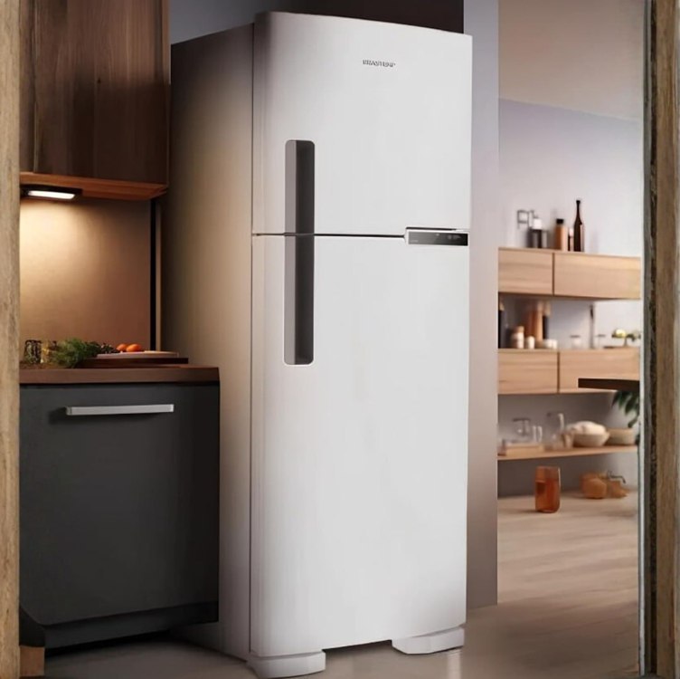 Geladeira Brastemp Frost Free Duplex 375L Branco com Compartimento Extrafrio Fresh Zone BR...