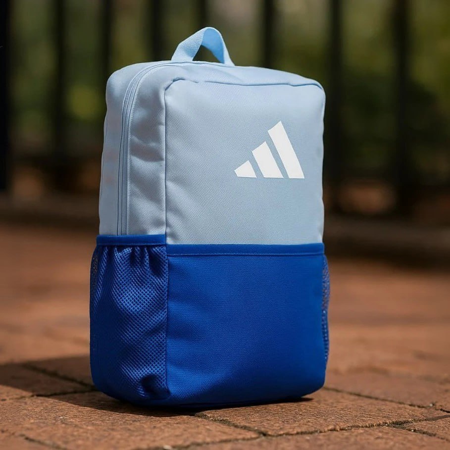 Mochila Infantil Seasonal Essentials Colorblock adidas Azul Liso