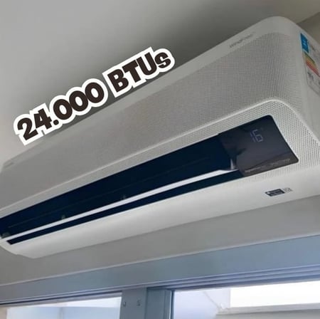 Ar-condicionado Split Samsung Inverter WindFree Connect AI 24.000 BTUs Frio Sem Vento AR24...
