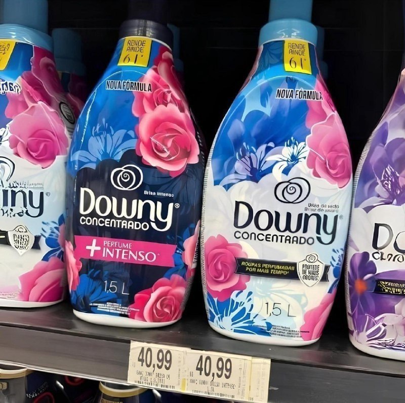 Downy Amaciante Concentrado Brisa Intenso 1.5L, Rende 6L