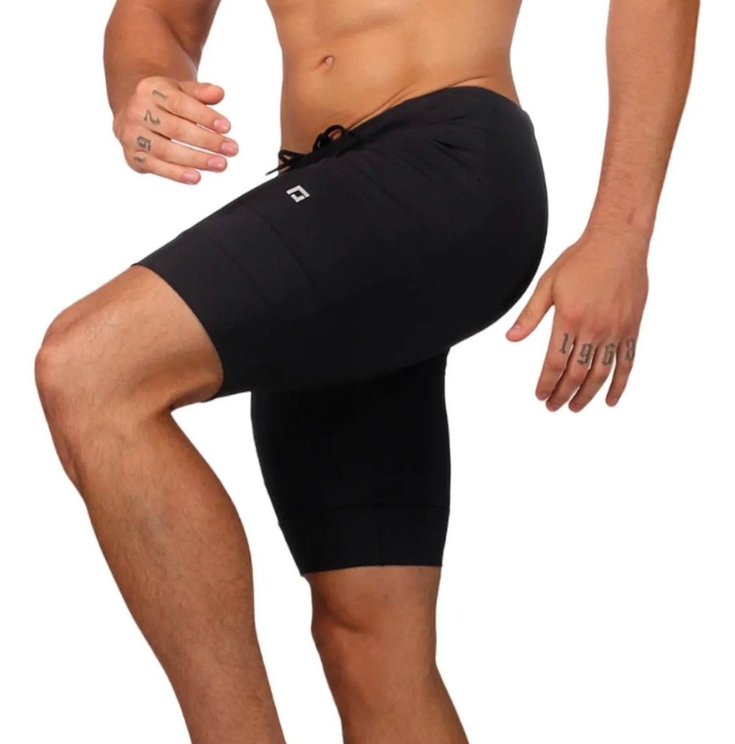 Bermuda Térmica Anti Assadura Esportiva Com Bolsos 