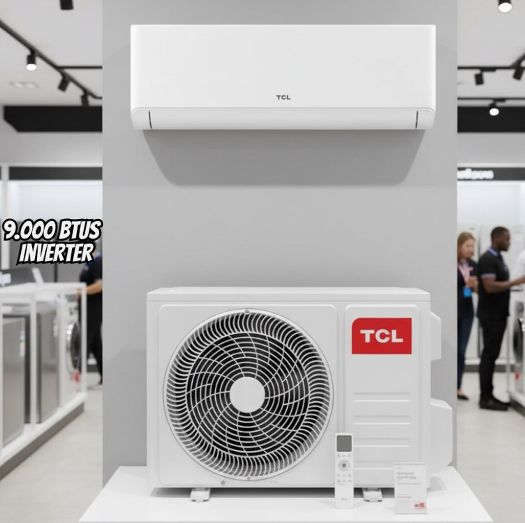 Ar Condicionado Split Hi Wall TCL T-Pro 2.0 Inverter 9.000 Btus Frio 220v R-32