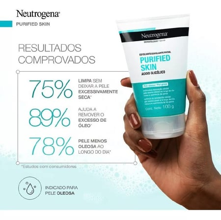 Esfoliante Facial Purified Skin 100g Neutrogena