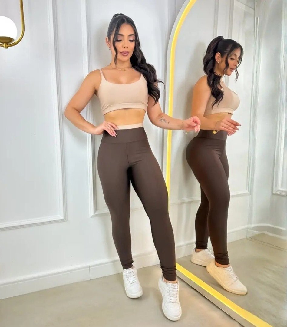 Conjunto Bicolor Suplex Premium Feminino