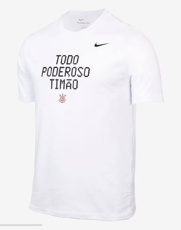 Camiseta Nike Corinthians Verbiage Masculina