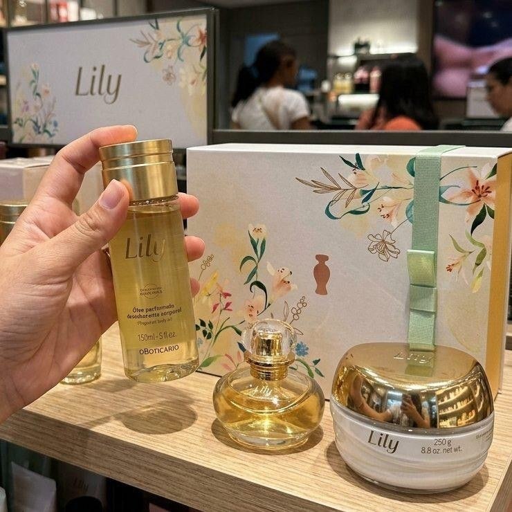 Boticário Lily Kit Presente (3 Itens)