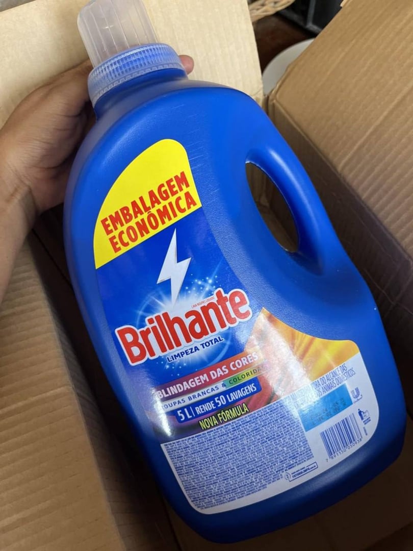 Sabão Líquido Brilhante Limpeza Total 5L
