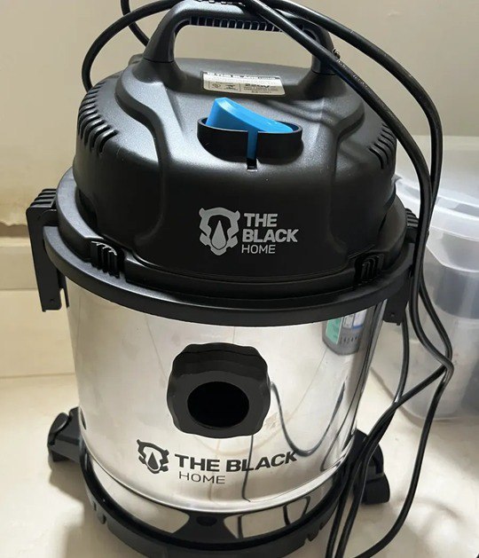 🤓Aspirador De Pó E Água Inox Turbo 12 Litros 1200w Com Soprador E Bico Extratora Multiuso Tbac120 The Black Tools
