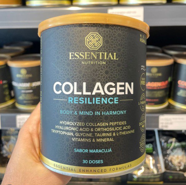 Collagen Resilience Essential Nutrition Maracujá Lata 390g