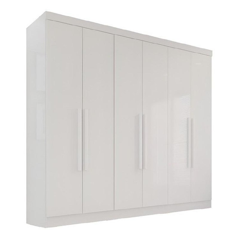 Guarda-roupa Casal 6 Portas 2 Gavetas França