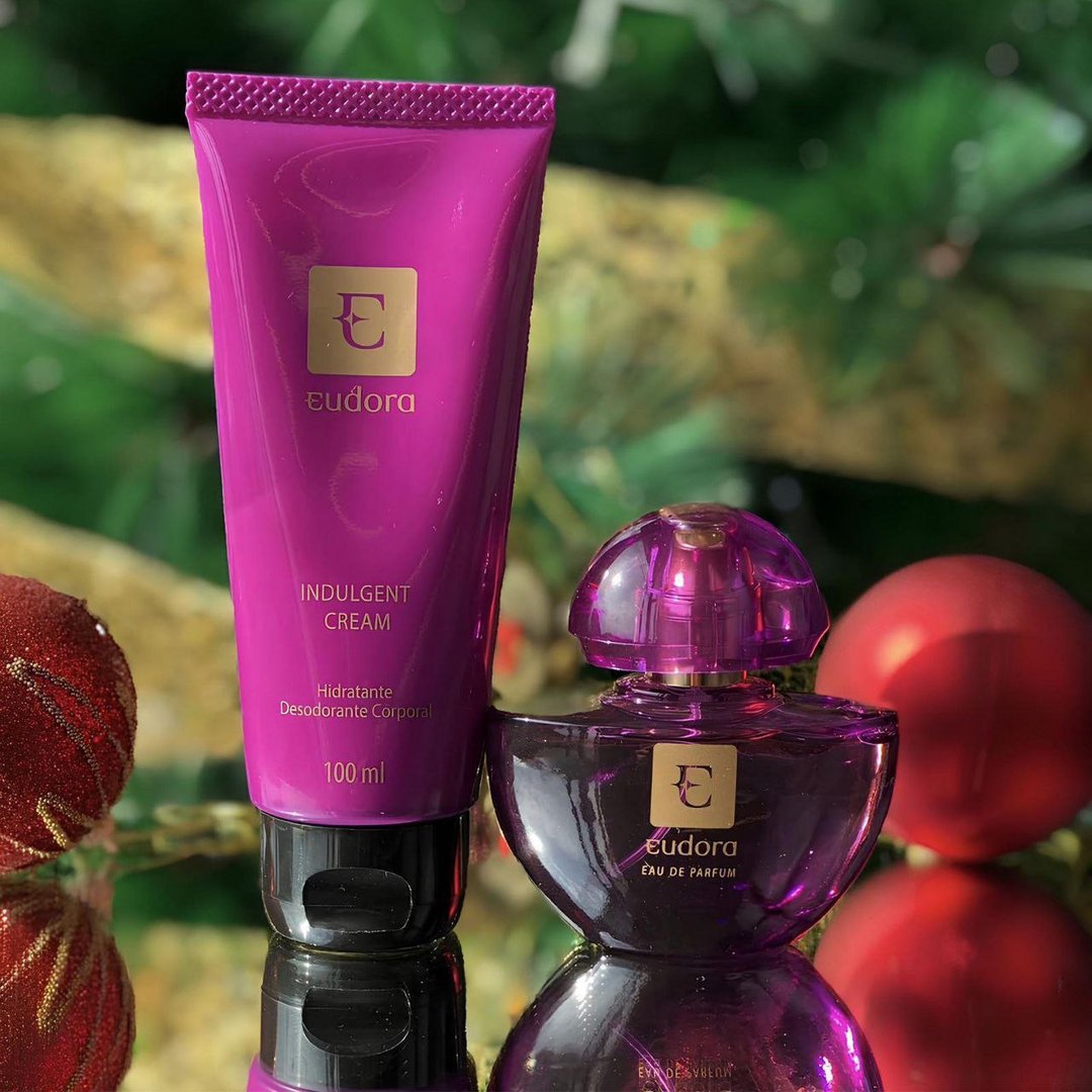 Eudora Roxo Miniatura Kit Presente Dia Dos Namorados (2 Itens)