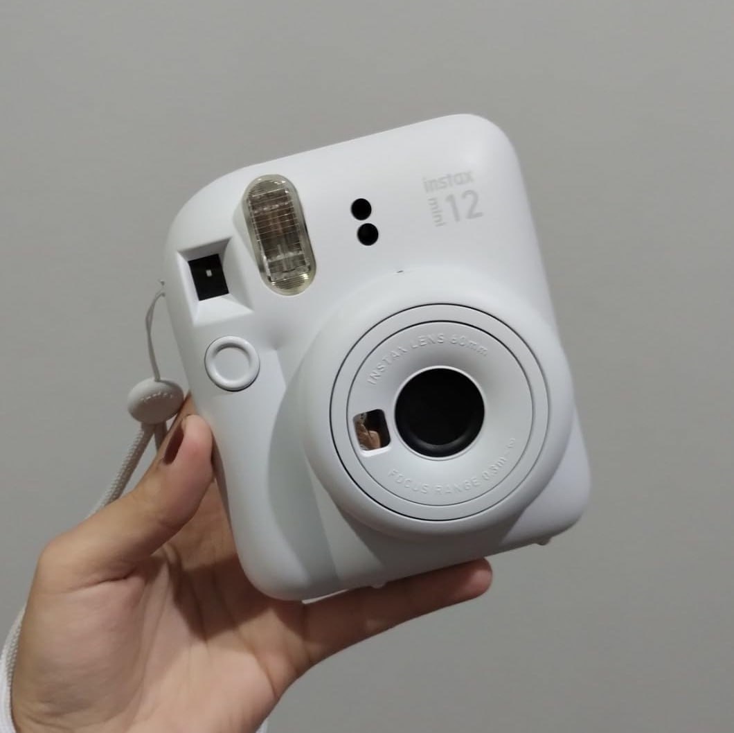 CAMERA INSTAX MINI 12 BRANCO MARFIM