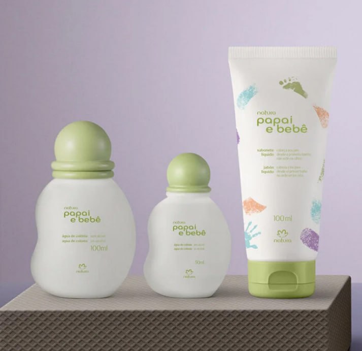 Presente Natura Papai e Bebê (3 produtos)