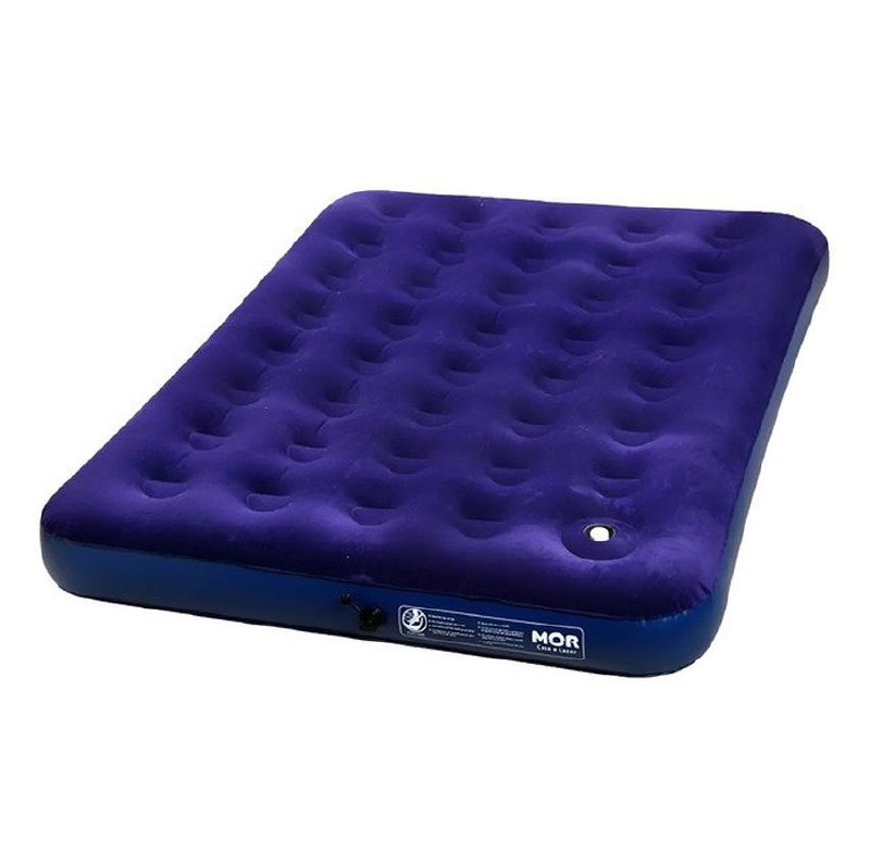Colchão Inflável Casal Com Inflador Acoplado Multiuso - Mor
