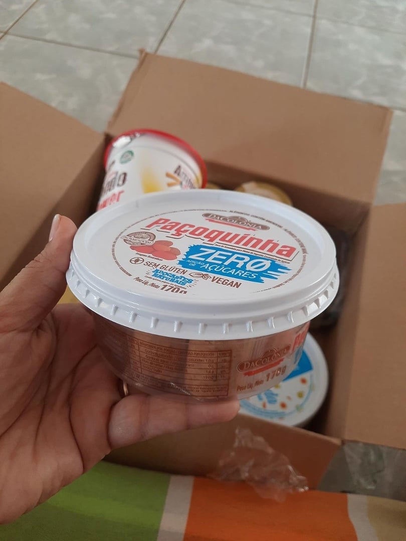 🤓Da Colonia Paçoquinha Rolha Zero Adição De Açúcares 170G