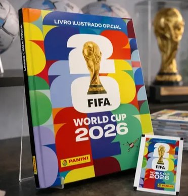Álbum de Figurinhas Capa Dura Copa do Mundo FIFA 2026 EUA Panini