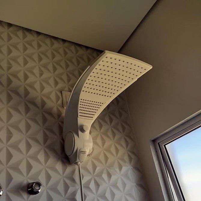🤓Chuveiro Ducha Lorenzetti Duo Shower Quadra Multitemperaturas Branco 6800w 220voltagem