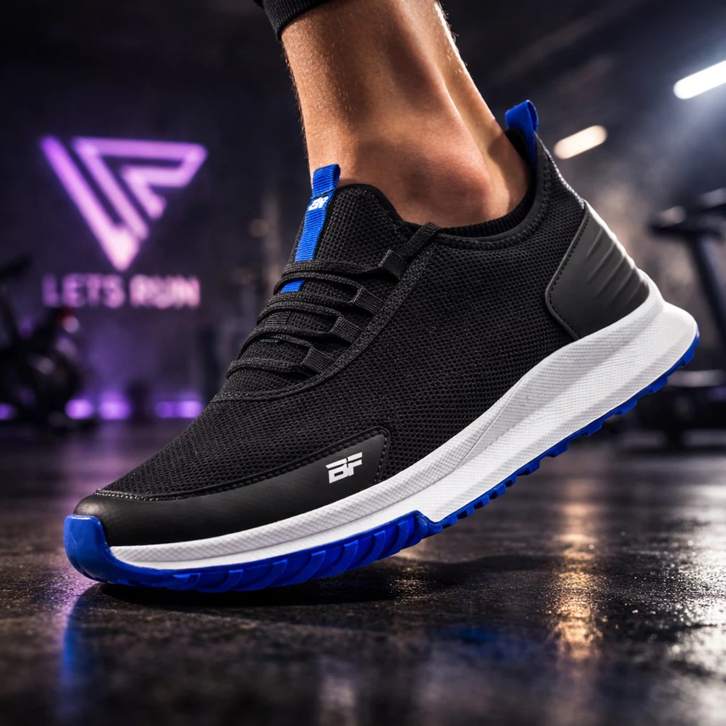 Tênis Academia Branco Masculino Caminhada Treino Malhar Musculação Esportivo Olimp BF Shoes