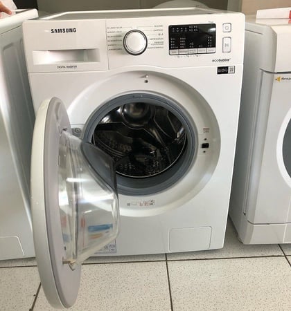 Lava e Seca 3 em 1 Samsung Ecobubble 10kg Digital Inverter Branca - 110v/220v