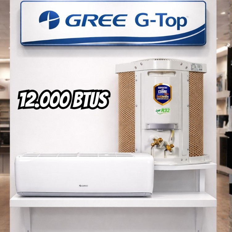Ar Condicionado Split Hi Wall Inverter Gree G-Top Auto 12000 BTU/h Frio CB574N09200 – 220 ...