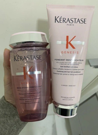 Shampoo Antiqueda Fortificante Com Células Nativas De Edelweiss E Raiz De Gengibre Para Ca...