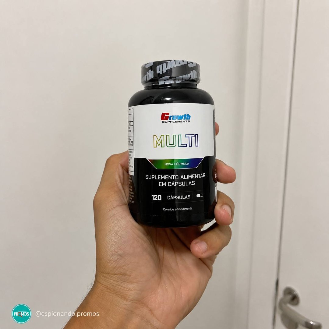 Multivitamínico 120 Cáps. Growth Supplements