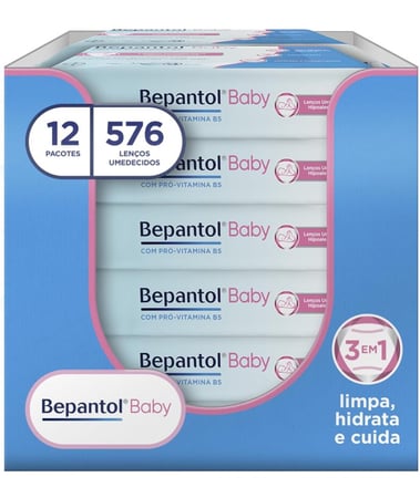 Lenço umedecido Benpantol