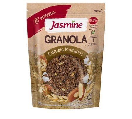 Jasmine Granola Cereais Maltados Integral 250g