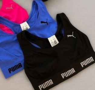 Top Puma Academia Fitness Original Nadador Alta Sustentação