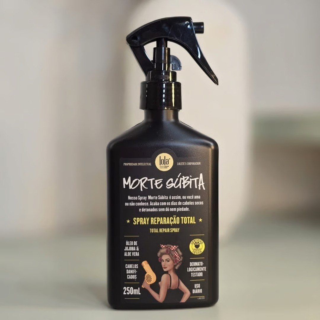 🤓Morte Súbita Spray Reparação Total 250ml , Lola Cosmetics