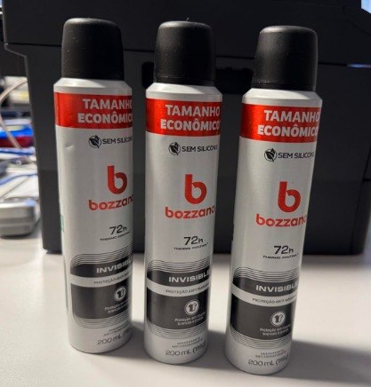Bozzano Desodorante Invisible Aerossol Antitranspirante Masculino 200ml